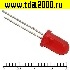 d=5мм красный 3-20mcd (АЛ307 БМ)