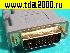 DVI штекер~HDMI гнездо Переходник Gold (HAP-006)<br>вид 3