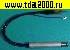 Антенный DIN штекер~ISO + сепаратор шнур 15см (13-5606) гнездо разъём для автомагнитолы<br>вид 1