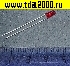 d=3мм красный, матовый FYL-3014 LRD 110 mcd <60°> светодиод